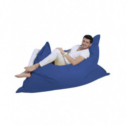 Puf de jardín Giant Cushion 140x180 Azul Practica Hogar
