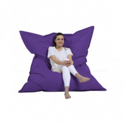 Puf de jardín Giant Cushion 140x180 Púrpura Practica Hogar