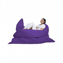 Puf de jardín Giant Cushion 140x180 Púrpura Practica Hogar