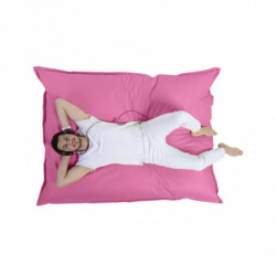 Puf de jardín Giant Cushion 140x180 Rosa Practica Hogar