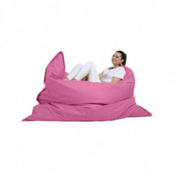 Puf de jardín Giant Cushion 140x180 Rosa Practica Hogar