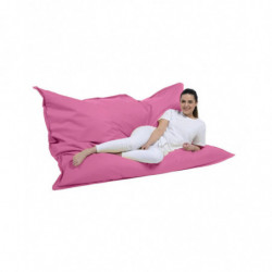 Puf de jardín Giant Cushion 140x180 Rosa Practica Hogar