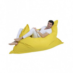 Puf de jardín Giant Cushion 140x180 Amarillo Practica Hogar