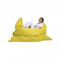 Puf de jardín Giant Cushion 140x180 Amarillo Practica Hogar