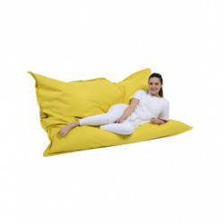 Puf de jardín Giant Cushion 140x180 Amarillo Practica Hogar