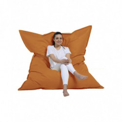 Puf de jardín Giant Cushion 140x180 Naranja Practica Hogar