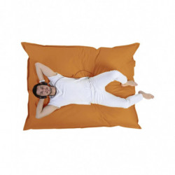 Puf de jardín Giant Cushion 140x180 Naranja Practica Hogar