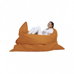 Puf de jardín Giant Cushion 140x180 Naranja Practica Hogar