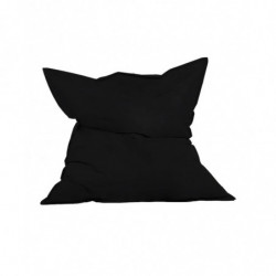 Puf de jardín Giant Cushion 140x180 Negro Practica Hogar