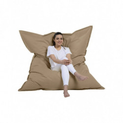 Puf de jardín Giant Cushion 140x180 Visón Practica Hogar