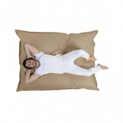 Puf de jardín Giant Cushion 140x180 Visón Practica Hogar
