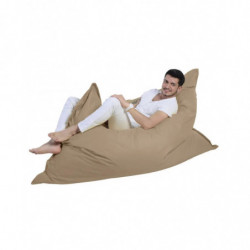 Puf de jardín Giant Cushion 140x180 Visón Practica Hogar