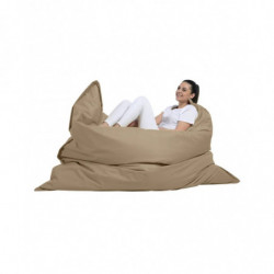 Puf de jardín Giant Cushion 140x180 Visón Practica Hogar