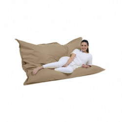 Puf de jardín Giant Cushion 140x180 Visón Practica Hogar