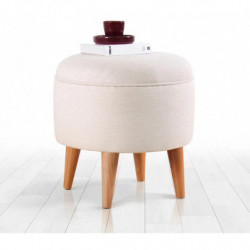 Puff Moouv 7092 Crema Practica Hogar