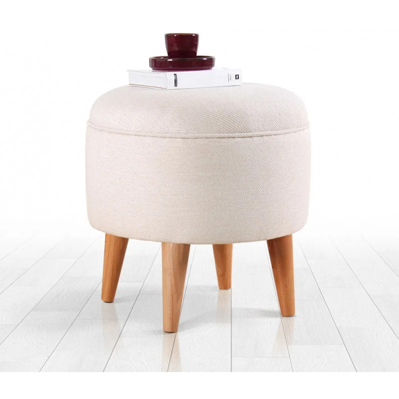 Puff Moouv 7092 Crema Practica Hogar Puff Moouv 7092 Crema Practica Hogar