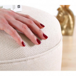 Puff Moouv 7092 Crema Practica Hogar
