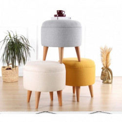 Puff Moouv 7092 Crema Practica Hogar