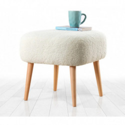 Puff Moouv 7096 Blanco Practica Hogar