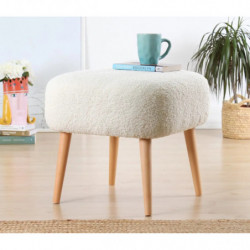 Puff Moouv 7096 Blanco Practica Hogar