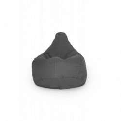 Puff Bean Bag Damla Gris Practica Hogar