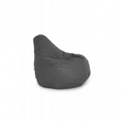 Puff Bean Bag Damla Gris Practica Hogar