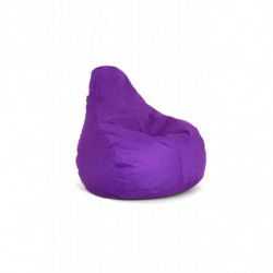Puff Bean Bag Damla Púrpura Practica Hogar