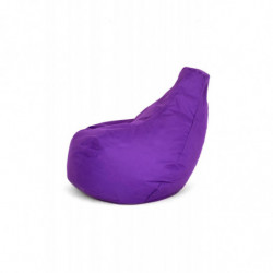 Puff Bean Bag Damla Púrpura Practica Hogar