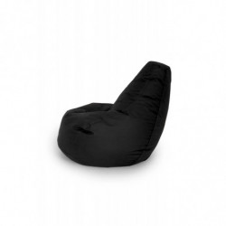 Puff Bean Bag Damla Negro Practica Hogar