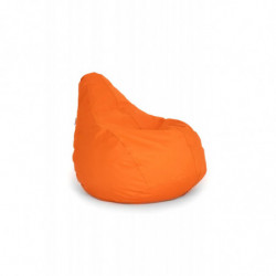 Puff Bean Bag Damla Naranja Practica Hogar
