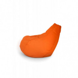 Puff Bean Bag Damla Naranja Practica Hogar