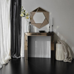 Tocador Dresser 1B Bronce Practica Hogar