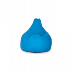 Puff Bean Bag Damla Turquesa Practica Hogar