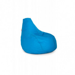 Puff Bean Bag Damla Turquesa Practica Hogar