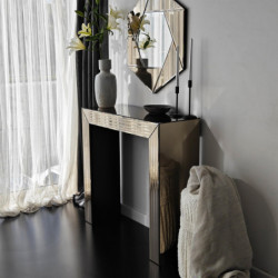 Tocador Dresser 1B Bronce Practica Hogar