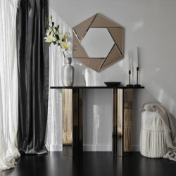 Tocador Dresser 2B Bronce Practica Hogar