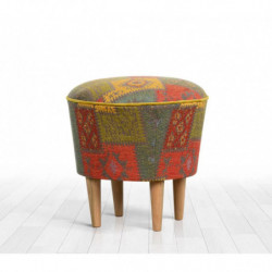 Puff Rug v2 Multicolor Practica Hogar