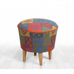 Puff Rug v3 Multicolor Practica Hogar