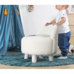 Puff Moouv 3341 Blanco Practica Hogar