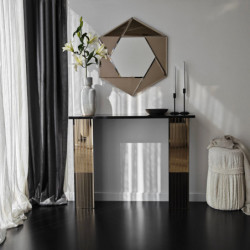 Consola Dresser 3B Bronce Practica Hogar
