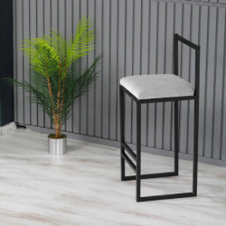 Taburete de bar Nordic Crema Practica Hogar