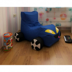 Puff Bean Bag Blc Araba Azul Practica Hogar