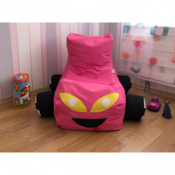 Puff Bean Bag Blc Araba Rosa Practica Hogar