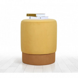 Puff Ropp Amarillo Practica Hogar