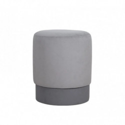 Puff Ropp Gris Practica Hogar