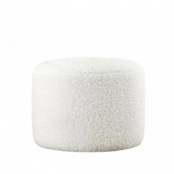 Puff Skylee Blanco Practica Hogar