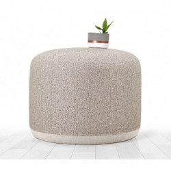 Puff Cedre Beige Practica Hogar