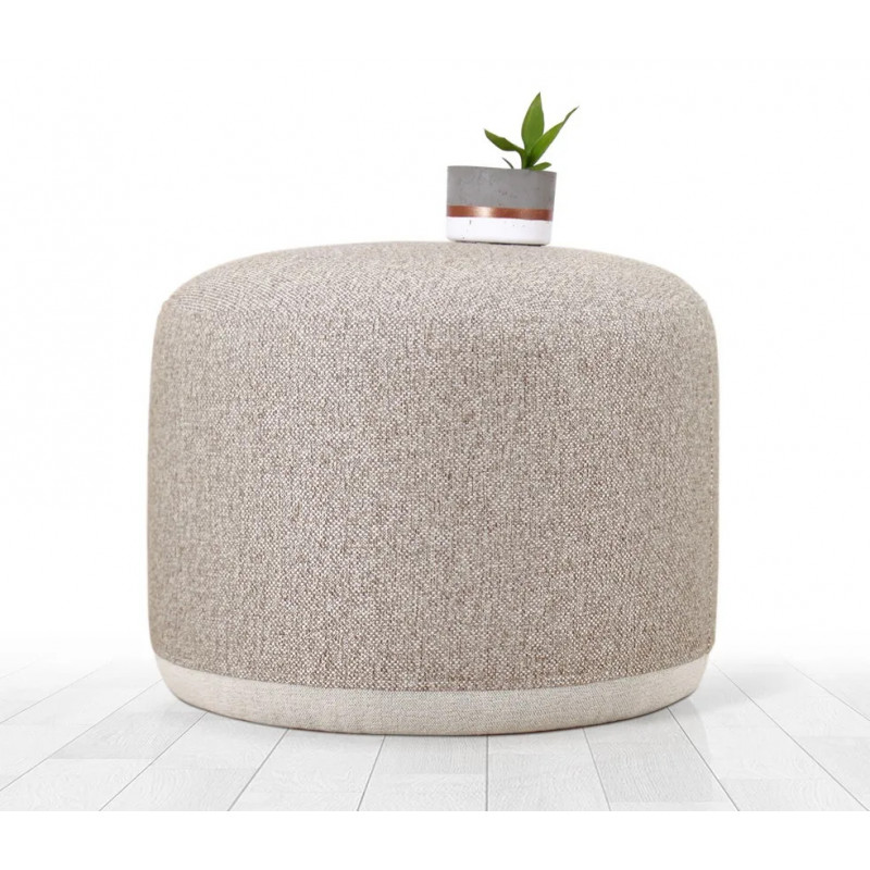 Puff Cedre Beige Practica Hogar Puff Cedre Beige Practica Hogar