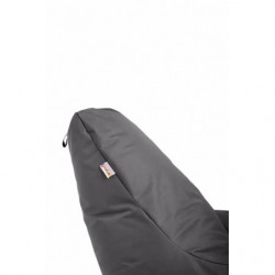Puff Bean Bag Large Gris Practica Hogar