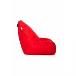 Puff Bean Bag Large Rojo Practica Hogar